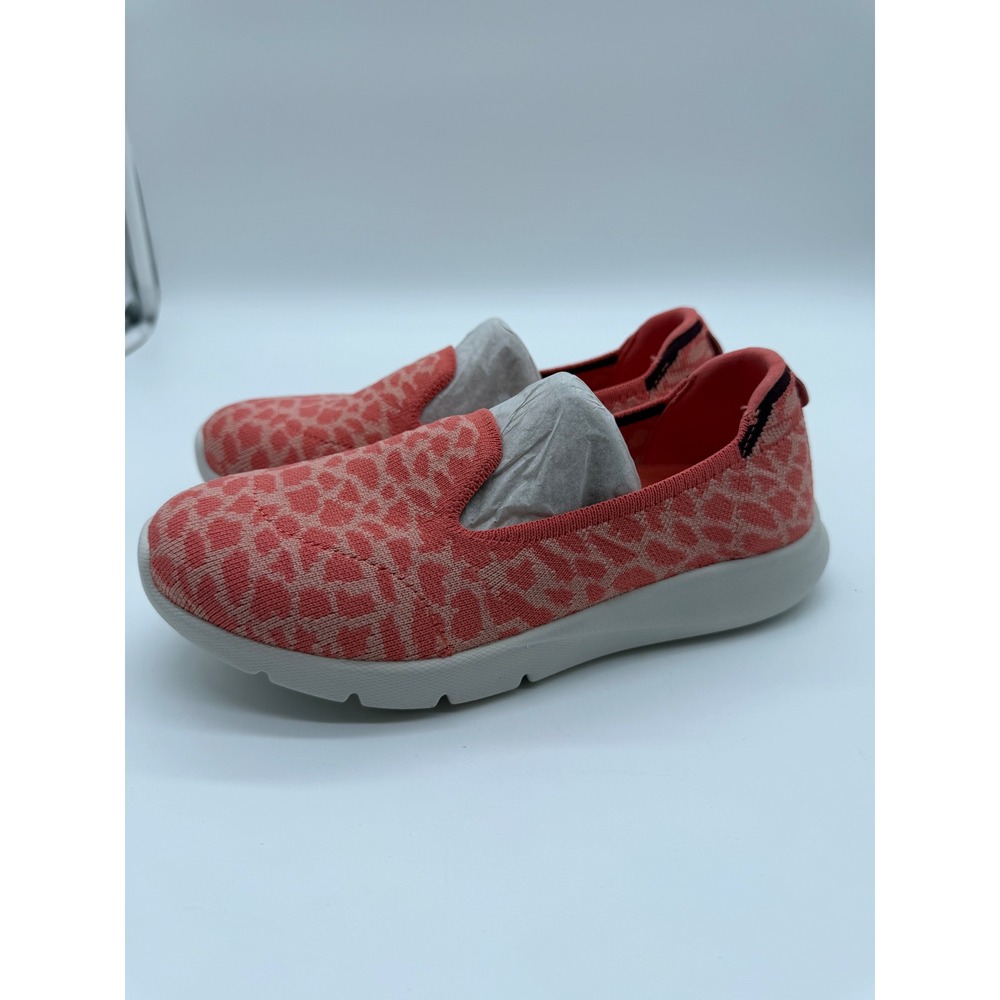 Spenco Epic Stretch Giraffe Slip On Sneakers Terra Cotta Orange Women 5.5D